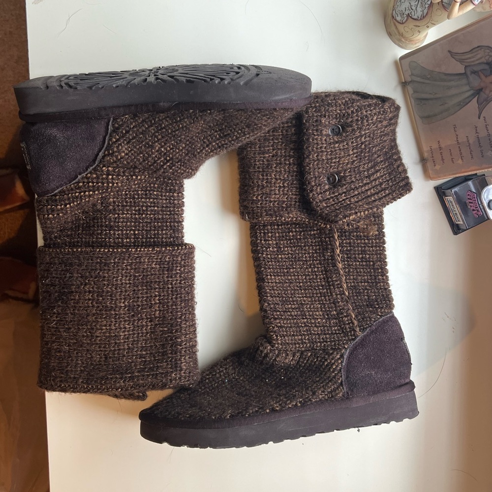 Ugg knit boots